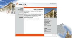 Desktop Screenshot of hansen.compaxs.de